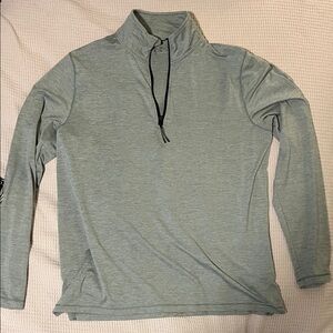Abercrombie and fitch Green Long Sleeve quarter zip